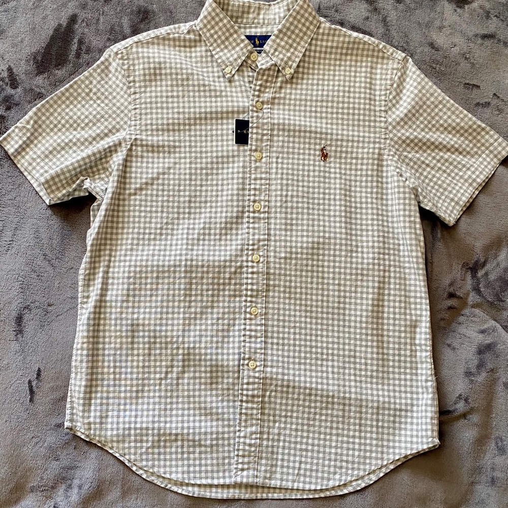 NWT Men’s Polo by Ralph Lauren button down, Size M